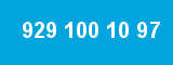 929 100 10 97